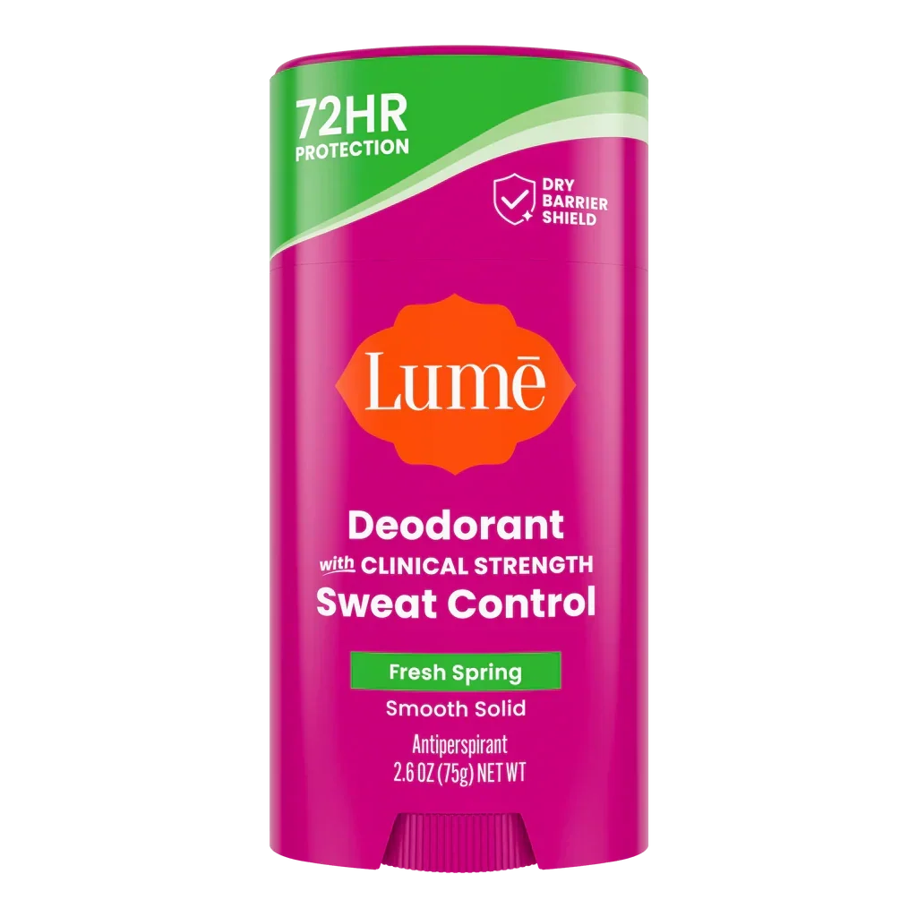 Lume Sweat Control Solid Deodorant Fresh Spring