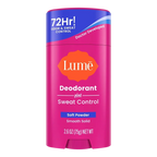 Lume Sweat Control Solid Deodorant Soft Powder