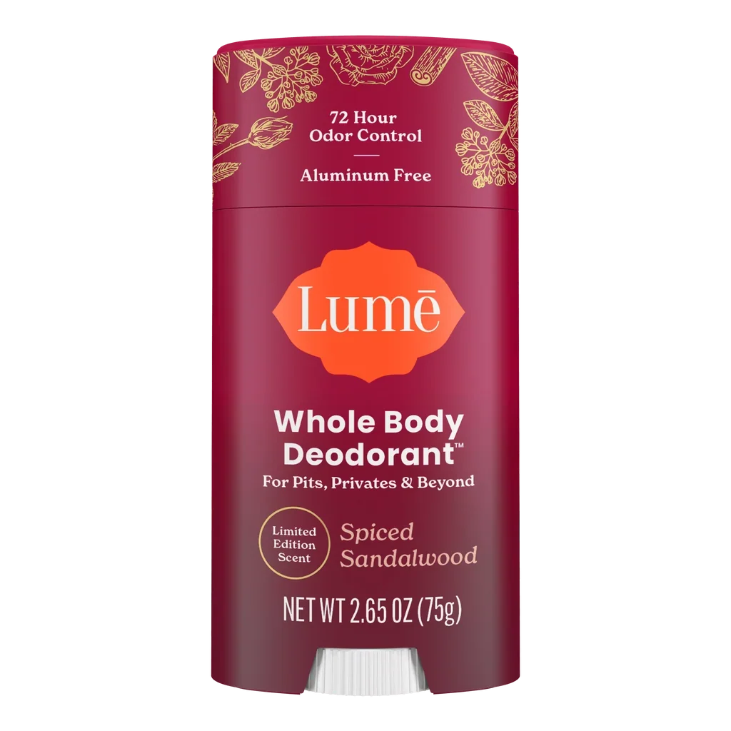 Lume Solid Stick Deodorant Spiced Sandalwood