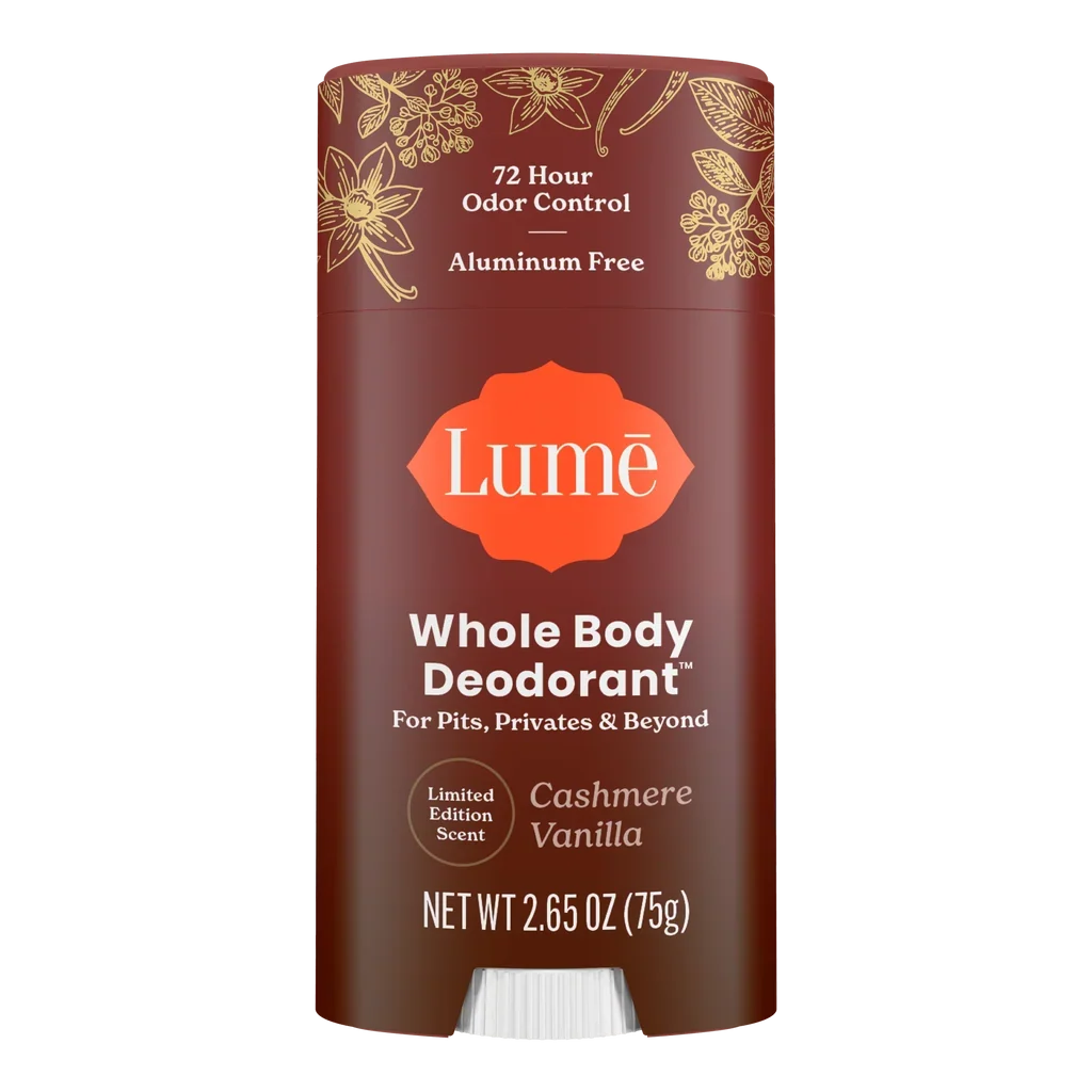 Lume Solid Stick Deodorant Cashmere Vanilla